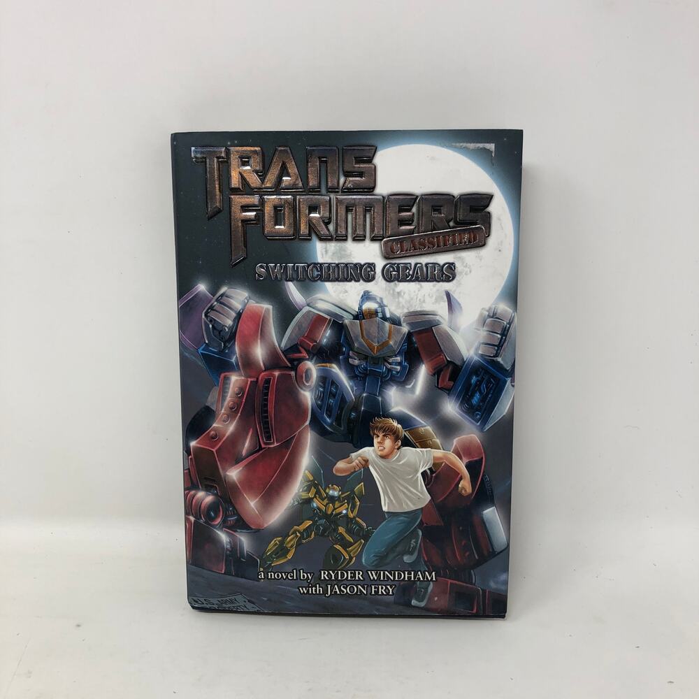 Transformers Classified Switching Gears by Ryder Windham 1st Edition Hardcover